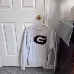 Gray Logo Sweater